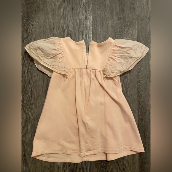 Chloé peach dress size 6 months - excellent like new condition - Picture 2 of 5